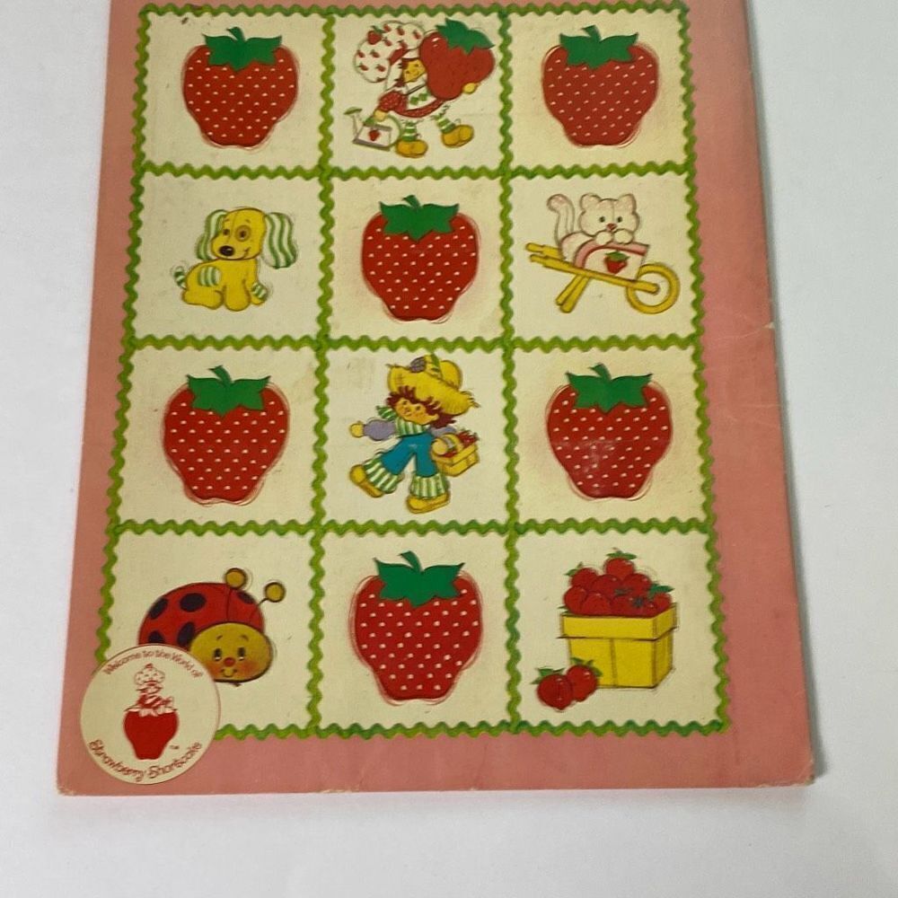 Lot of 6 Strawberry Shortcake pocket folders 1980 St Regis - Picture 14 of 16